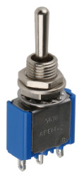 Przełącznik Wł.-wył.-(wł.) SPST APEM Montaż panelowy