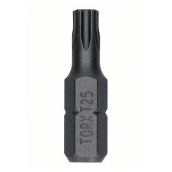 Bosch 2607002800 Star Screwdriver Bit T25 1/4&quot; Hard S2 Steel 25mm Length
