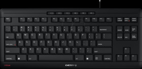 JK-8600EU-2 Keyboard, USB, black, compact, US, QWERTY