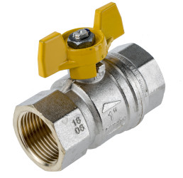 Zawór kulowy korpus mosiężny BSPP 40bar 1cal 580psi RS PRO