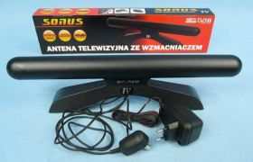 ANTENA DVB-T ZE WZM.40dB WEWNĘTRZ.SONUS