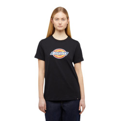 T-shirt, Czarny, Bawełna, L, Długi