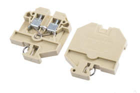 Blok zacisków przelotowych Weidmuller poziomy: Pojedynczy 26 → 12AWGPrzepust RSF 3 PA 32A 630 V