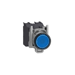 Kompletny układ przycisku Sprężyna powrotna 1NO średnica wycięcia 22.5mm, montaż panelowy Schneider Electric