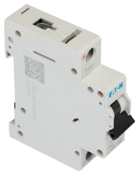 Wyłącznik nadprądowy MCB, Typ C, 1-biegunowy, 4A, 125V, na szynę DIN, Eaton