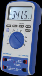 P3415 PEAKTECH 3415 digital multimeter USB