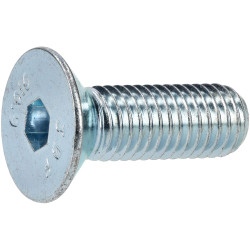 R-TECH 337409 M10 X 30 Hex Socket Countersunk Screws Steel BZP - Pack Of 50