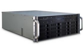 Inter-Tech 4U-4416L | Server Rack Case | Zwart/Zilver