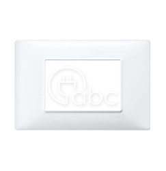 Ramka ozdobna Plana, 3M, White Technopolimer, 14653.01