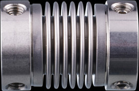 Bellows coupling, D=20 / L=29 mm, Id1 6 mm, Id2 10 mm for encoder, E60215
