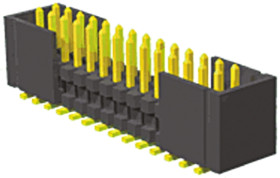 Złącze szpilkowe 20-pinowe raster: 1.27mm 2-rzędowe Samtec Montaż powierzchniowy 1.75A