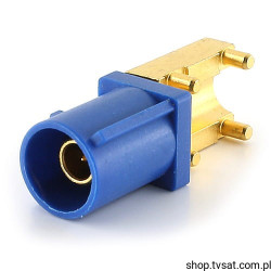 59S2AQ-40MT5-C Right Angle Plug PCB Blue THT ROSENBERGE