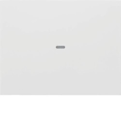 KNX e/s K.x Klawisz z soczewką do modułu przycisku 1-kr, biały, połysk 80960279