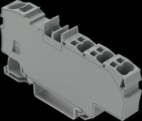 2006-8031 Distribution terminal 1x 6 mm² / 6x 1.5 mm², gray