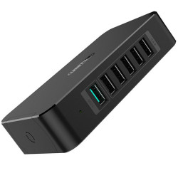Ładowarka USB siec. 6xUSB 6x2,4A 14,4A UNITEK QC2.0 S.E. Y-P535 stacja