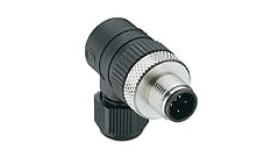 Złącze Do Samokonfekcjonowania M12 Męskie Kątowe 5-Pinowe Z Gwintowanym...