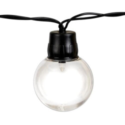 Girlanda Solarna Ogrodowa LUMILED 20 LED Ozdobne Kuleczki 7.36m 3000K Ciepła + Pilot GLADI CONTROL LUMILED