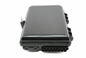 Mufa światłowodowa TELCOLINE 16F, 2 wejścia, 16 wyjść, GFP-16D, czarna