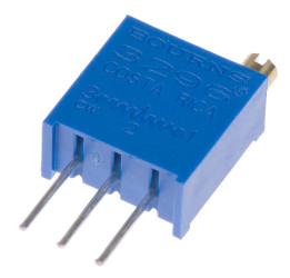 Potencjometr dostrojczy 25kΩ THT 0.5W 25 -zwoje Regulacja górna 2,19 mm