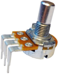 Alpha RV16AF-41-15R1-B10K RV16AF41B10KM Potencjometr obrotowy mono 0.2 W 10 kΩ 1 szt.