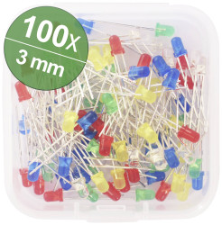 Akcesoria LED Quadrios 1802O029, 3 mm, 100 części