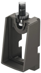 Uchwyt do drążka na ubrania, antracyt, 5104 Häfele Lighting, 80317520