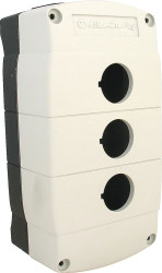 Obudowa kasety sterowniczej Allen Bradley 1-otworowa Ø 22mm Szary 800F