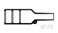 TE Connectivity 812996-000 TE RAY TFIT Poly Molded Parts, 1 szt.