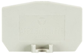 Wieland Electric 07.312.3153.0 Płyta zamykająca szary 10 szt.