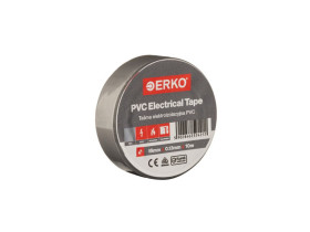 Taśma izolacyjna 15/10 SZARA 10 szt. TPVC_15-10-SZARA/1 ERKO