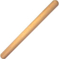 Major Brushes Large Smooth Wooden Rolling Pin