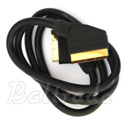 Kabel SCART-SCART GOLD 1,5m