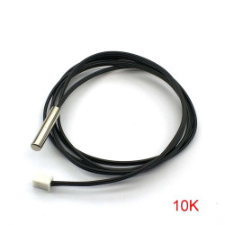 NTC 10K 1% 3950 Temperature Sensor - Waterproof Probe - 50cm Cable