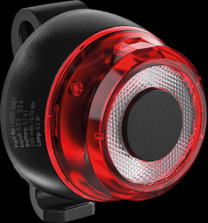 1600-0525 Bike rear light, LED, 200 mAh battery
