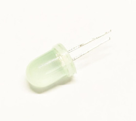 CQL-836 dioda LED 8mm zielona Pure Green, jasność 4000-5000mcd