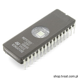 M27C1001-20F1 1Mbit UV EPROM DIP32CW STM USED