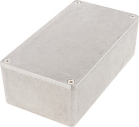 Aluminum die cast enclosure, (L x W x H) 153 x 83 x 50 mm, natural, IP54, 1590P1