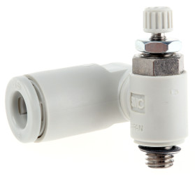 Regulator przepływu SMC Gwintowany Wydech AS