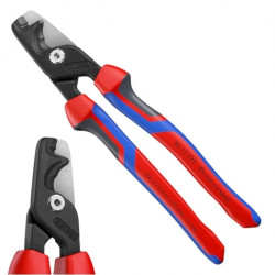 Nożyce do cięcia kabli miedzianych i aluminiowych 225mm KNIPEX 95 12 225
