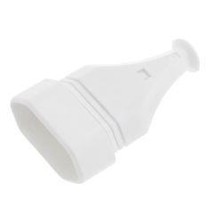 Gniazdo przedłużacza GN-11 płaskie białe