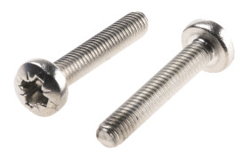 Śruby maszynowe M3.5 łeb z łbem walcowym soczewkowym Stal nierdzewna długość 20.0mm skok 0.60mm