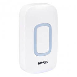 Przycisk do dzwonka bezprzewodowego DANCE II biały ST-420WP zasięg 300m SUN10000498