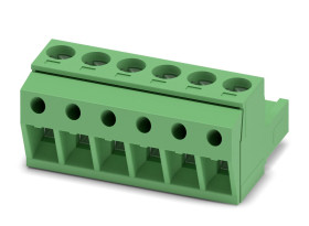 Wtykowy blok zaciskowy 6 -pinowe raster 5.08mm Żeński Phoenix Contact