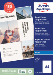 2579-100 Inkjet paper 150 g/m², 100 sheets