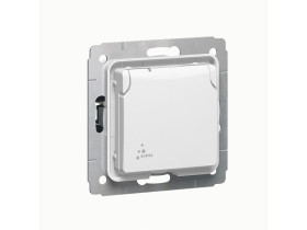 CARIVA Gniazdo pojedyncze z uziemieniem ip44 białe 16A-250V 773628 LEGRAND