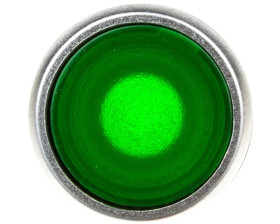 Napęd przycisku zielony z podświetleniem z samopowrotem Osmoz 024002