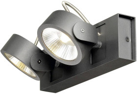 Lampa sufitowa LED SLV 1000129 31 W 2000 lm czarny