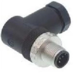 Złącze do samokonfekcjonowania M12 męskie kątowe 5-pinowe ze złączem śrubowym ELWIST 5012 PG9