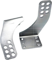 Uchwyty MOD.80/12/36 na słupek do napędów z otworami 12mm: CAME, ROGER, FAAC, Genius, DTM, Proxima, Hato, Tousek itd.