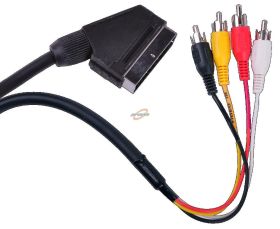 KABEL EURO-4xRCA 1.5m